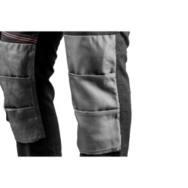 Pantaloni de lucru cu pieptar, salopeta, slim fit, model HD, marimea S/48, NEO - Img 4