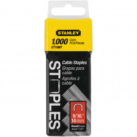 Stanley 1-CT109T Capse pentru cabluri – tip 7/CT100 14mm 9/16" - 1000 buc