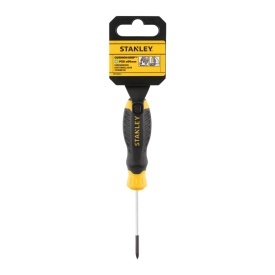 Stanley STHT16161-0, surubelnita Cushion Grip cu varful cruce Pozidrive PZ0 si lungimea tijei de 60mm, PZ0x60 - Img 2