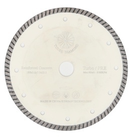 Tudee 180x2x7.5x22.2mm, Disc diamantat beton armat turbo - Img 2