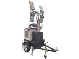 Turn de iluminat cu generator BETONTROWEL diesel, 9m – 4x320W LED, autonomie 142 ore