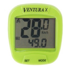 Bike Computer VENTURA "X" 10 Functii Verde - Img 1