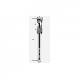 Burghiu de carbura, Datron 0068240, 4.0x3.0mm