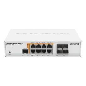 Cloud Router Switch, 8 x Gigabit cu PoE-out, 4 x SFP - Mikrotik CRS112-8P-4S-IN - Img 4