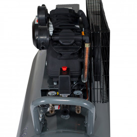 Compresor aer, 250L, 8bar, 324L/min, monofazat, angrenare curea Stager HMV0.25/250 - Img 6