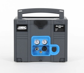 Compresor de aer cu piston fara ulei, silentios, Systainer T-LOC - 1.1 kW, 160 L/min, 8 bari - Rezervor 6 litri - ABAC-MULTIBOX-6 - Img 2