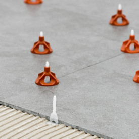Distantiere autonivelare RLS VITE pt. gresie, faianta si placi - Rost de 1.5mm - 300 buc - Raimondi-180VB015FC0300 - Img 2