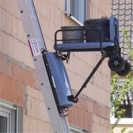 Elevator materiale constructii GEDA BatteryLadderLift complet echipat, H=10m - Img 5