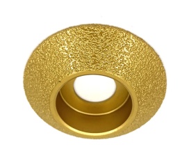 Freza diamantata pentru profilare granit, marmura, gresie, Profil Bizot Jolly, 75x22,23 #45 - DXDY.FPP.BVL15 - Img 3