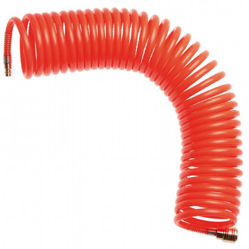 Furtun de aer spiralat cuple rapide 15 m 