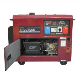 Generator de curent insonorizat AiPower APD9500QFA putere maxima 6,5 kW 230/400V Diesel AVR - Img 2