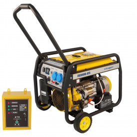 Generator de curent monofazat Stager FD 3000E+ATS, open-frame 2.5kW, benzina, automatizare - Img 5
