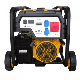 Generator de curent trifazat Stager FD 7500E3, open-frame 6kW, benzina, pornire electrica