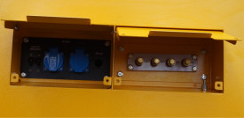 Generator insonorizat Stager YDY165S3, diesel, trifazat 150kVA, 217A, 1500rpm