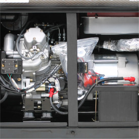 Generator insonorizat SCD13000Q-ATS, Putere max. 11 kW, 230V, AVR, motor Diesel