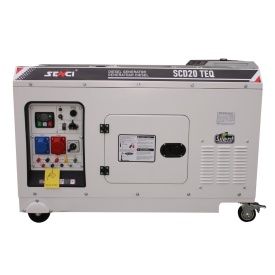 Generator insonorizat Senci SCD20 TEQ putere max 20kVA 230V/400V, Diesel, fara ATS - Img 3