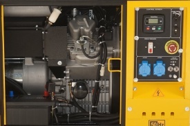 Generator insonorizat Stager YDE15000T, diesel, monofazat 11kVA, 48A, 3000rpm - Img 13