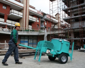 Malaxor planetar materiale de constructii tractabil IMER MIX360 R NEW l 400V 3kW - Img 4