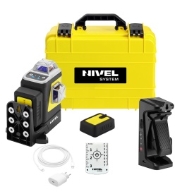 Nivelă Laser Motorizată Nivel System CLx3B MOTOR, Albastru 505 nm, 3x360°, Bluetooth