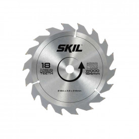 Panza pentru fierastrau SKIL, placata cu aliaj dur 184 x 2.2 x 16 mm, 18 dinti