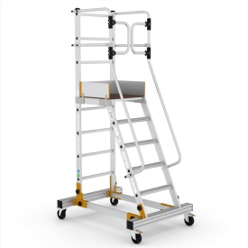 Platforma mobila profesionala RD33 din aluminiu, H lucru 3,3m
