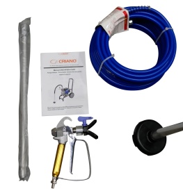 Pompa de vopsit zugravit airless cu membrana 5 L/m CNO-APSD5-CART - Img 4