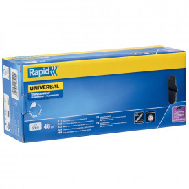 Rapid 5001411, set 48 rezerve de lipici, transparente, Ø12 x 190 mm - Img 2