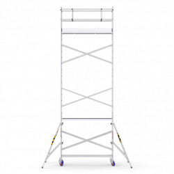 Schela mobila profesionala din aluminiu inaltime de lucru 8,3m ProTUBE S8