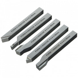 Set 5 cutite strung 8x8mm, Proxxon 24530