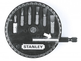 Stanley 1-68-735 Set 7 biti, PZ, drepti, adaptor magnetic