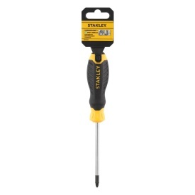 Stanley STHT16163-0, surubelnita Cushion Grip cu varful cruce Pozidrive PZ2 si lungimea tijei de 100mm, PZ2x100 - Img 2