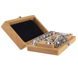 Trusa chei tubulare si biti, XS Traditional, Felo, 1/4", 18 piese - Img 3