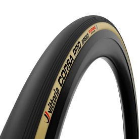 Anvelopa VITTORIA Corsa Pro Speed 700x28C(28-622) TLR Cream-Negru