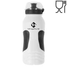 Bidon Plastic M-WAVE PBO 600-NS Alb