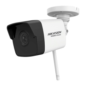 Camera supraveghere IP, Wi-Fi, 2MP, lentila 2.8mm, IR 30m, Audio, SD-card, IP66 - Hikvision HiWatch HWI-B120H-D/W(2.8mm)(D)