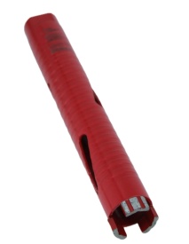 Carota diamantata Super PREMIUM ø32mm x 180mm x M16 pentru gaurire Beton armat, Zidarie, Granit - DXQZ.REDCORE.32 - Img 4