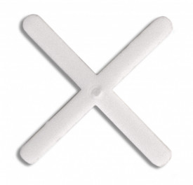 Distantiere ( Cruciulite ) pt. placi - gresie si faianta - Rost 2 mm - 300 buc - RUBI-2901 - Img 1