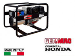 Generator de curent trifazat profesional portabil GENMAC seria Click G7900HO - Img 2