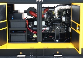 Generator diesel insonorizat Stager YDY53S3, trifazat, 53 kVA, 69,3 A, 1500 rpm, preîncălzire - Img 4