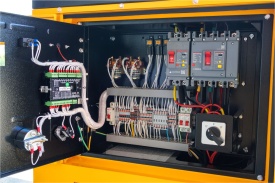Generator insonorizat dual 12 kVA, 16A, 1500rpm, trifazat, diesel Stager YDY12S-S3 - Img 5