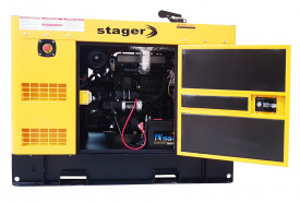 Generator insonorizat Stager YDY18S3-E, diesel, trifazat, 16kVA, 23A, 1500rpm - Img 7