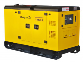 Generator insonorizat Stager YDY22S, diesel, monofazat 20kVA, 87A, 1500rpm - Img 4