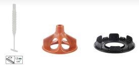 Kit sistem nivelare RLS SOS pt. gresie, faianta si placi - Rost 1.5-5mm - Raimondi-180VSOSKIT0100 - Img 2