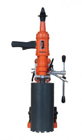 Masina de carotat portabila pt. beton, zidarie, materiale de constructii, Ø180mm, 1.9kW - CNO-CK-1780/3BS - Img 3