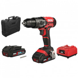 Masina de gaurit cu percutie SKIL 3020 HD , Accu, incarcator si geanta