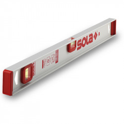 Nivela din aluminiu SOLA Profil I 60cm, 2 bule