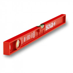 Nivela din plastic SOLA, 2 bule, 80 cm, 1 mm/m, tip P 80