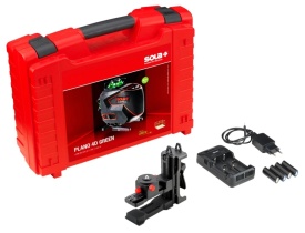 Nivela Laser Verde PLANO 4D multilinie 4x360°, 30m, Li-Ion - SOLA-71018001 - Img 6