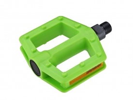 Pedale plastic Copii AUTHOR APD-522-Junior Verde Neon 9/16"