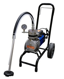 Pompa de vopsit zugravit airless cu membrana 5 L/m CNO-APSD5-CART
